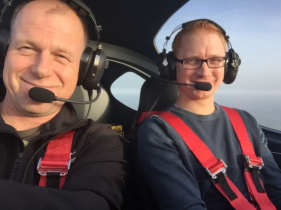Pilotenschein - Flugstunde mit dem Fluglehrer